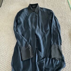 Rag & Bone Charcoal Button-Up Shirt